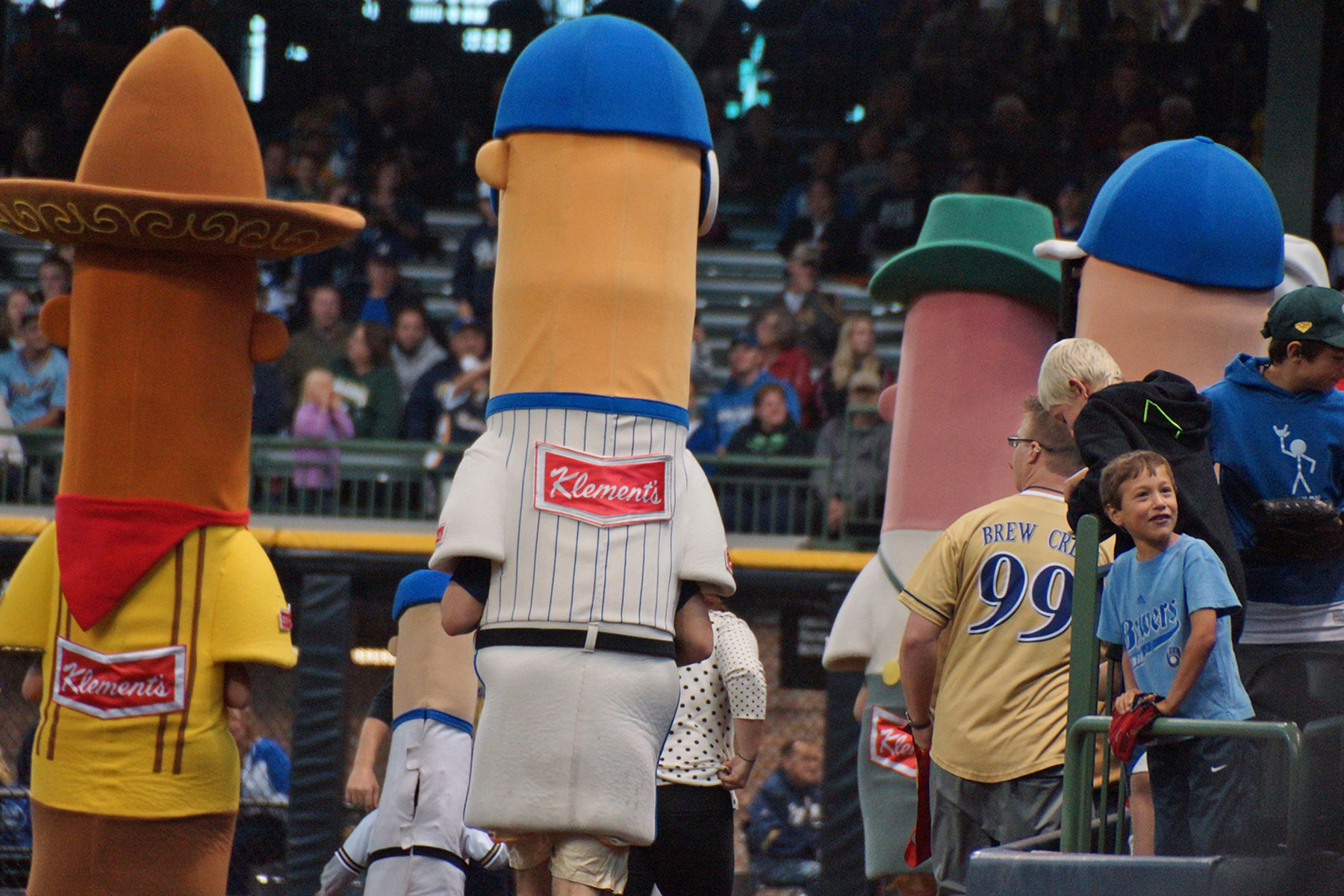 Brewers cut link to Klements in famed sausage race - Wausau Pilot & Review