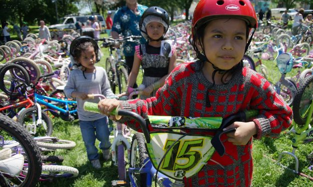 Southside Bicycle Day brings hundreds of free bikes and health education to local children