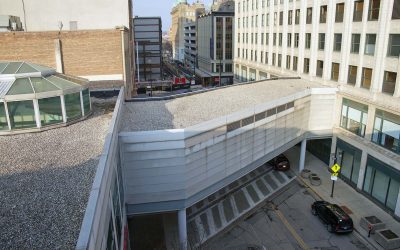 South-facing facade of Downtown’s 2nd Street Skywalk to become newest canvas for public mural