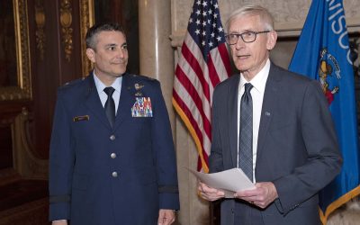 Paul Knapp promoted to Major General when sworn in as commander of Wisconsin National Guard