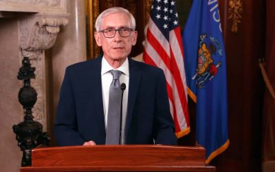 Governor Tony Evers asks Wisconsin residents to stay home and work together to stop spread of COVID-19