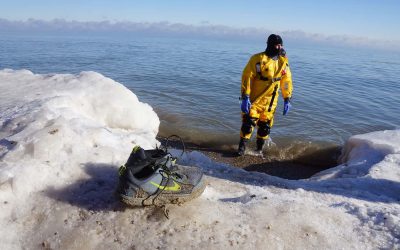 A Pandemic Plunge for 2021: Looking back at past Polar Bear dips into a freezing Lake Michigan