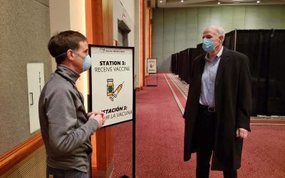 Milwaukee Health Department converts space at the Wisconsin Center into site for COVID-19 vaccinations