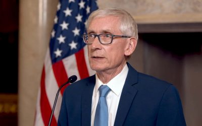 Governor Tony Evers delivers a virtual 2021 State of the State Address due to ongoing pandemic