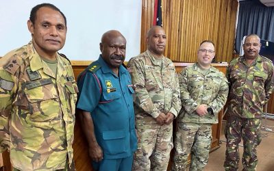 Chris Meza: Wisconsin National Guard officer builds partnerships in Papua New Guinea during pandemic