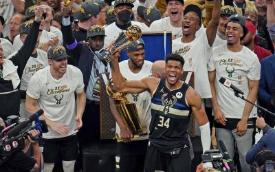 Giannis Antetokounmpo ends Milwaukee’s 50 year wait with first NBA championship win for Bucks since 1971