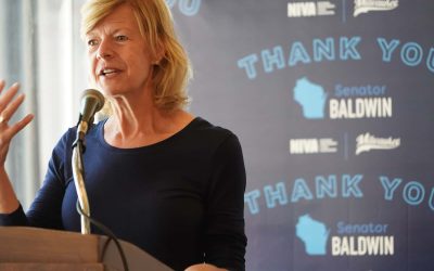 Local business leaders thank Senator Tammy Baldwin for helping the arts community survive the pandemic