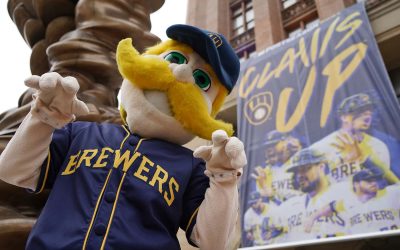 Claws Up Milwaukee: City leaders celebrate start of fourth consecutive postseason run for the Brewers