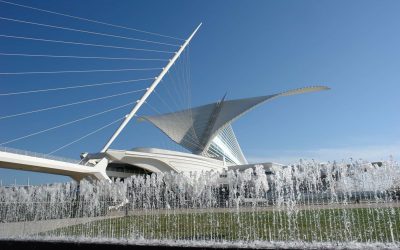 A Lakefront Art Museum: Iconic Santiago Calatrava–designed Quadracci Pavilion commemorates 20 years