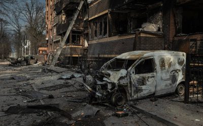 Scenes from the frontlines: Sergi Mykhalchuk details the wreckage of Irpin in the wake of its liberation