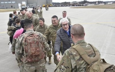 Wisconsin Army Guard unit returns from Eastern Europe after invasion of Ukraine extended deployment