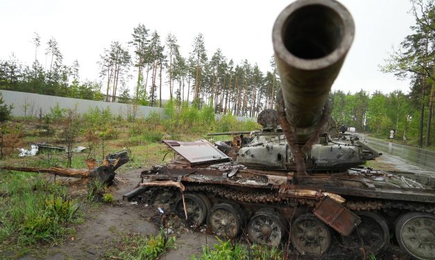 Images from Ukraine: Graveyards of Russian war machines show the scale of Putin’s failure to seize Kyiv