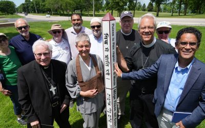 Milwaukee’s interfaith community installs new multi-language monument as a proclamation for peace