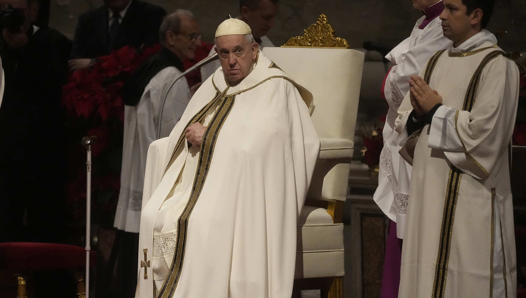 Pope Francis rebukes greedy consumerism at the expense of the