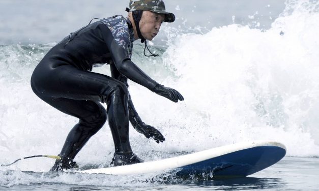 Surfing is life: Senior Japanese surfer inspires Fujisawa’s surf culture by catching waves at 90