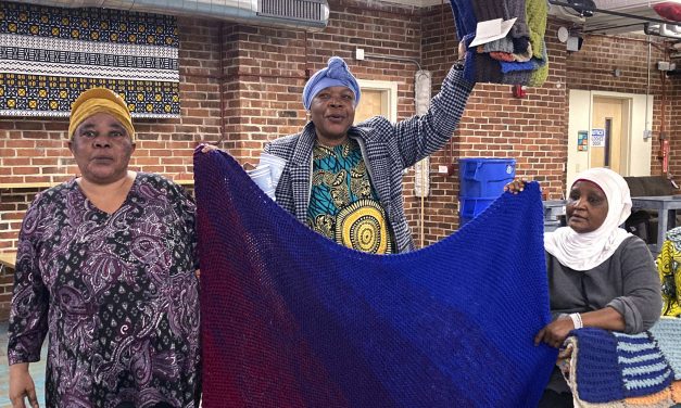 Crowd-sourced blanket project aims to welcome refugees and immigrants with hand-crocheted gifts