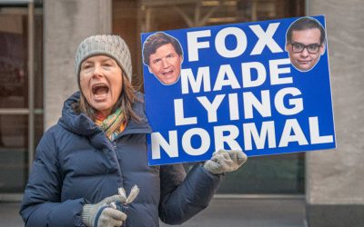 How a company like Fox can claim to be a news organization to publish lies with impunity