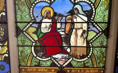 A Black Jesus: Antique stained-glass church window stirs questions of New England’s role in slave trade