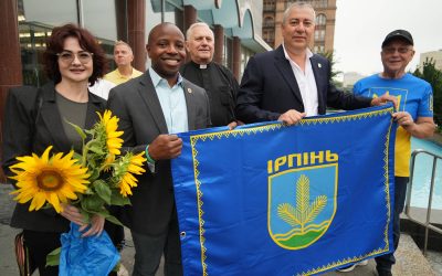 Milwaukee raises national flag of Ukraine on its Independence Day in solidarity with Sister City of Irpin