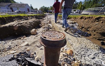 Water and sewage treatment plants across the United States face increasing threats from floods