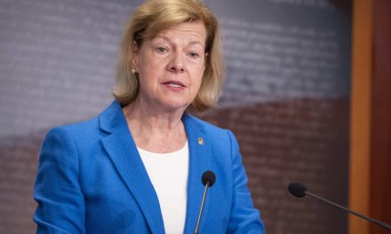 Senator Tammy Baldwin aims to stop a nationwide abortion ban by fighting Republican’s filibuster