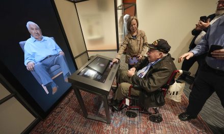 Exhibit uses artificial intelligence to let visitors have virtual conversations with WWII vets