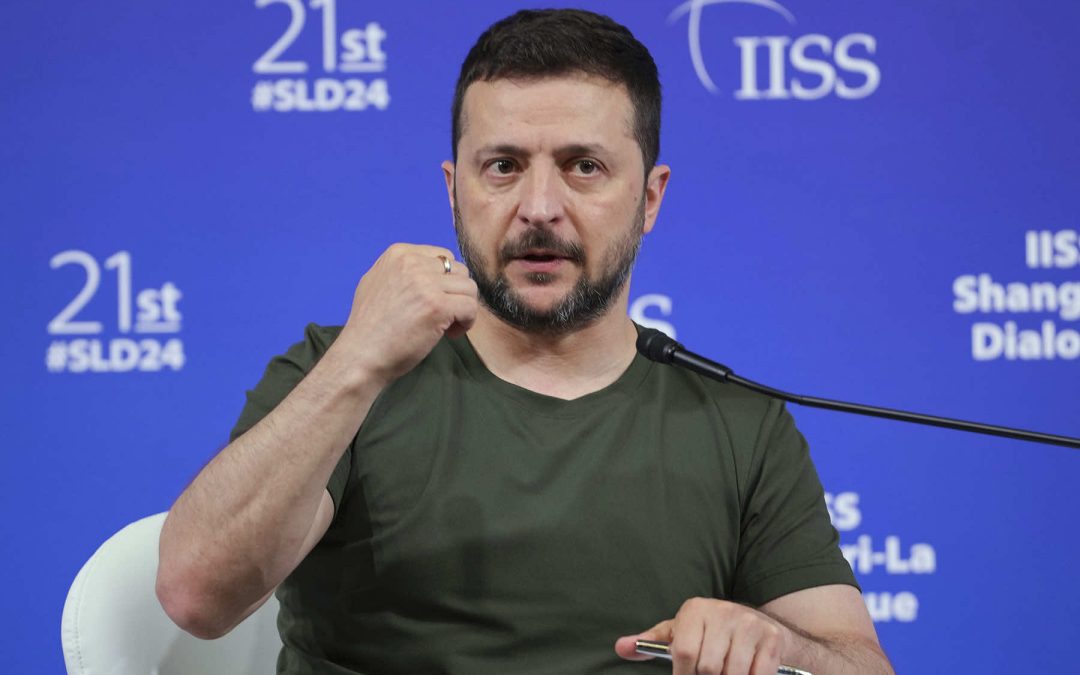 President Zelenskyy accuses China of aiding Russia by pressuring countries to avoid Ukraine peace talks