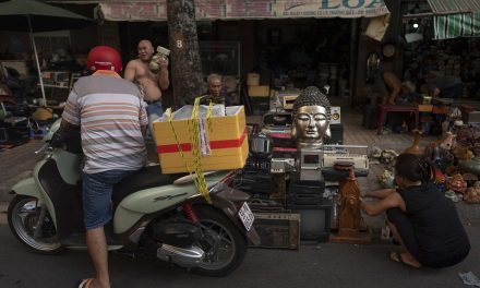 Overflowing landfills: How shops at one sprawling market in Vietnam work to recycle E-waste