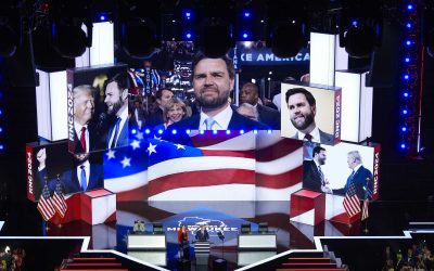 GOP delegates cheer the nomination of a convicted felon for president with JD Vance as running mate