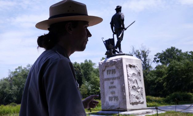 Musket balls fired during the first battles of the Revolutionary War found by archeologists in park