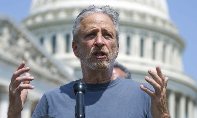 Jon Stewart pushes VA to help sick veterans exposed to dangerous levels of uranium after 9/11 attacks