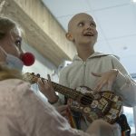 Ukrainian hospital clowns replace fear with joy for cancer patients who survived Russian missile strike