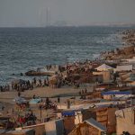 Miserable tent camps: It remains unclear how much of Gaza will ever be rebuilt or when