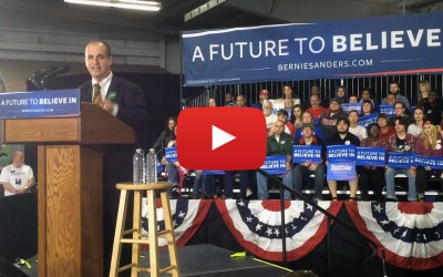 Video: Brostoff introduces Bernie