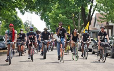 Thousands ride in unity across Milwaukee to affirm the message “Black is Beautiful”