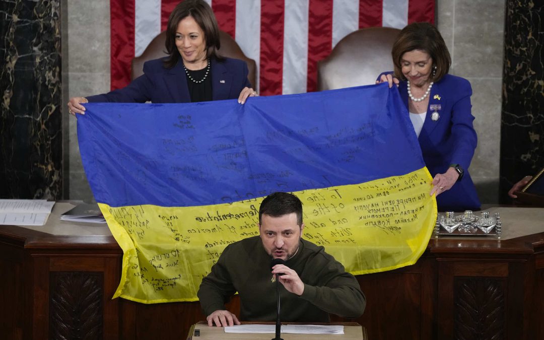 President Zelenskyy thanks America for making Ukraine stronger to defend against Russia’s tyranny