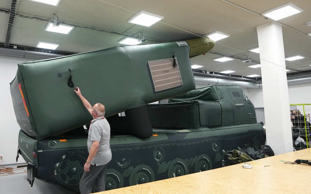 Inflatable tanks: Russia’s brutal invasion behind surge in demand for fake armaments as decoys