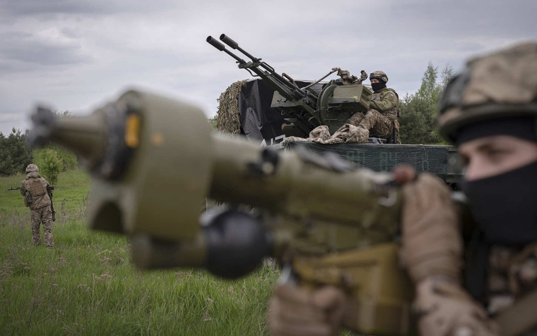 Against a renewed Russian onslaught Ukrainian air defense teams gain experience with Western weapons