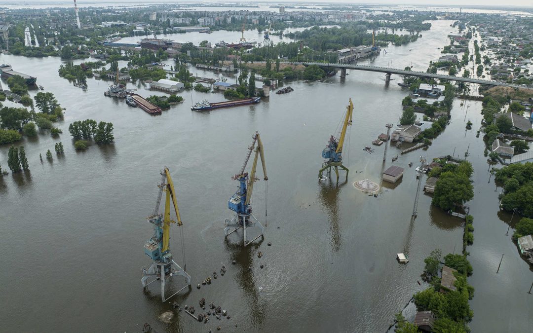 Ukraine’s dam collapse seen as worst environmental catastrophe in Europe since the Chernobyl disaster