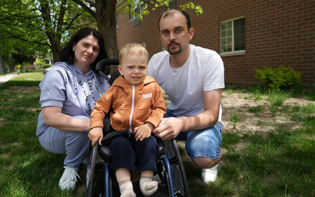 Milwaukee offers Ukrainian refugee family life-saving treatment for son’s genetic condition