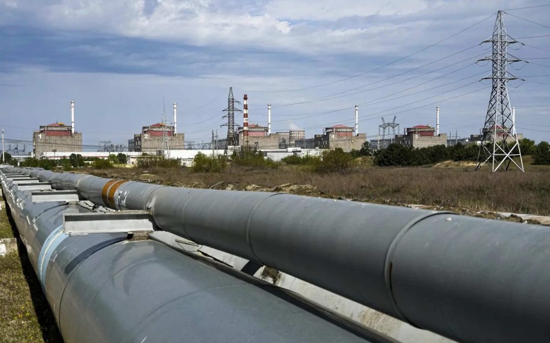 Fear grows over deliberate leak by Russia at Europe’s biggest nuclear plant in southeastern Ukraine