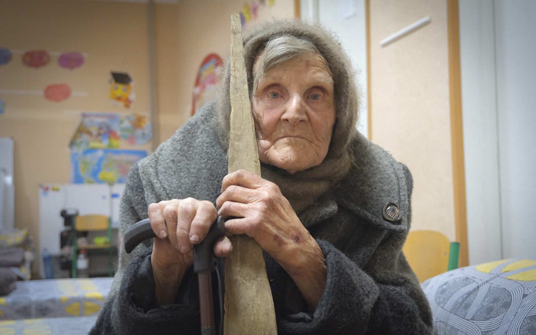 A 98-year-old Ukrainian woman escaped Russian occupation by walking in slippers for miles to safety