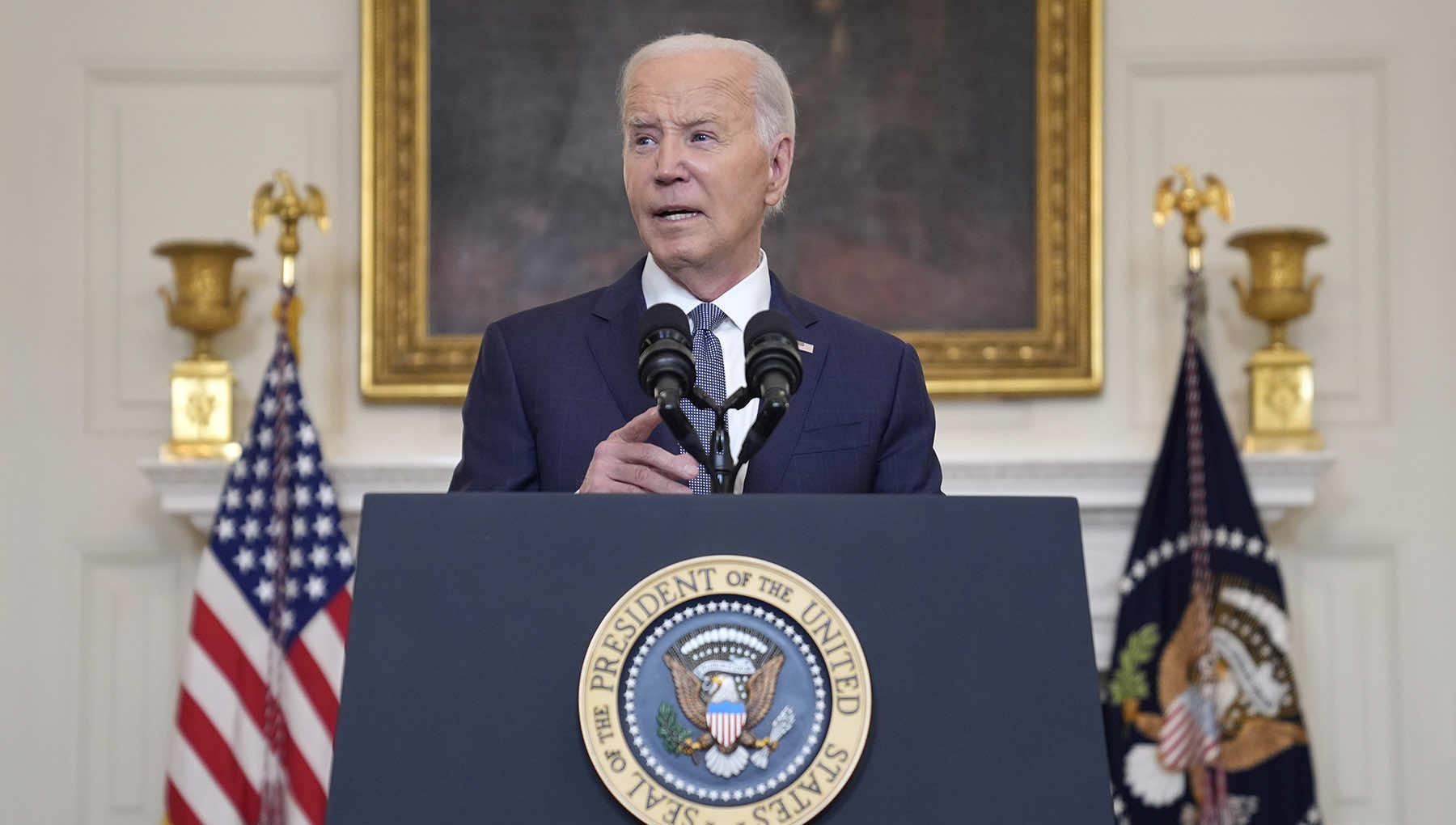 President Biden breaks silence on Trump's criminal convictions to ...