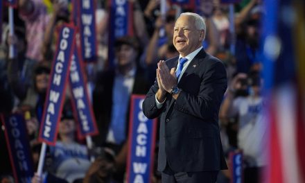 Bringing the joy: Tim Walz accepts the Democratic Party’s nomination for Vice President